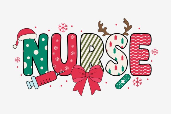 A Design Review of the Christmas Retro Nurse Embroidery File