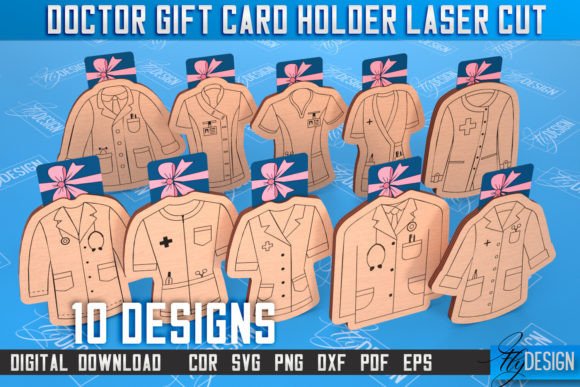 A Designer's Review of the Doctor Gift Card Holder Laser Cut Bundle