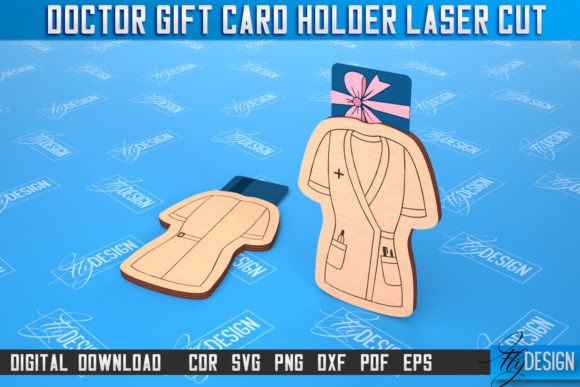 A Designer's Take on the Doctor Gift Card Holder Card