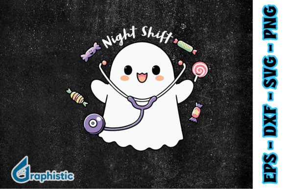 A Designer's Take on the Ghost Halloween Nurse Embroidery File