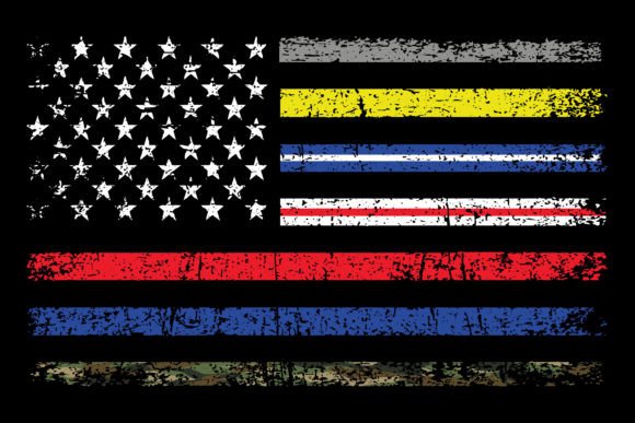 A Review of the First Responders USA Flag Design for Real Projects