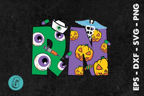 Funny Halloween Rn Nurse SVG: Real Embroidery Test