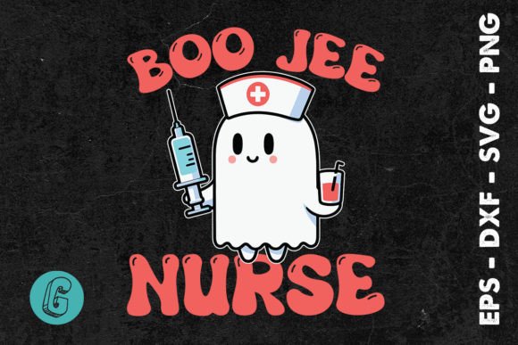 Halloween Nurse Ghost Boo Jee Nurse SVG Review