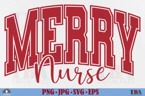 Merry Nurse Svg Christmas Nurse Png Xmas Review