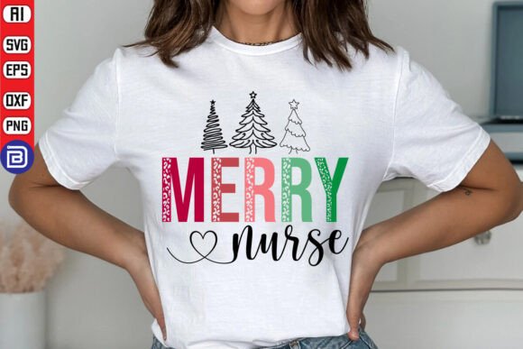 Merry Nurse SVG PNG: Real Embroidery Design Review