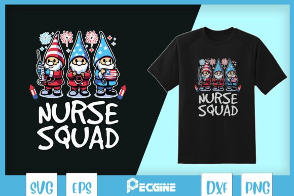 Nurse Squad Gnomes Nurse SVG: A Designer's Take