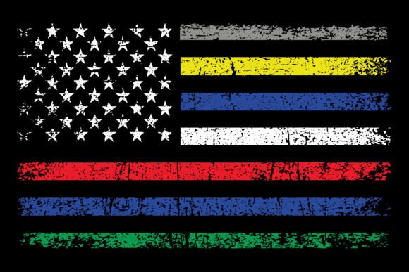 Why This First Responders & Flag Design Is a Design Winner